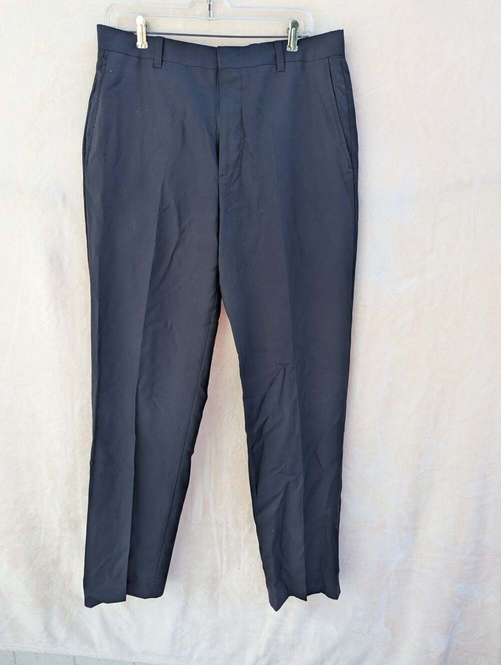 L.L.Bean Men's Classic Fit 100% Wool Dress Pants, Size 34W